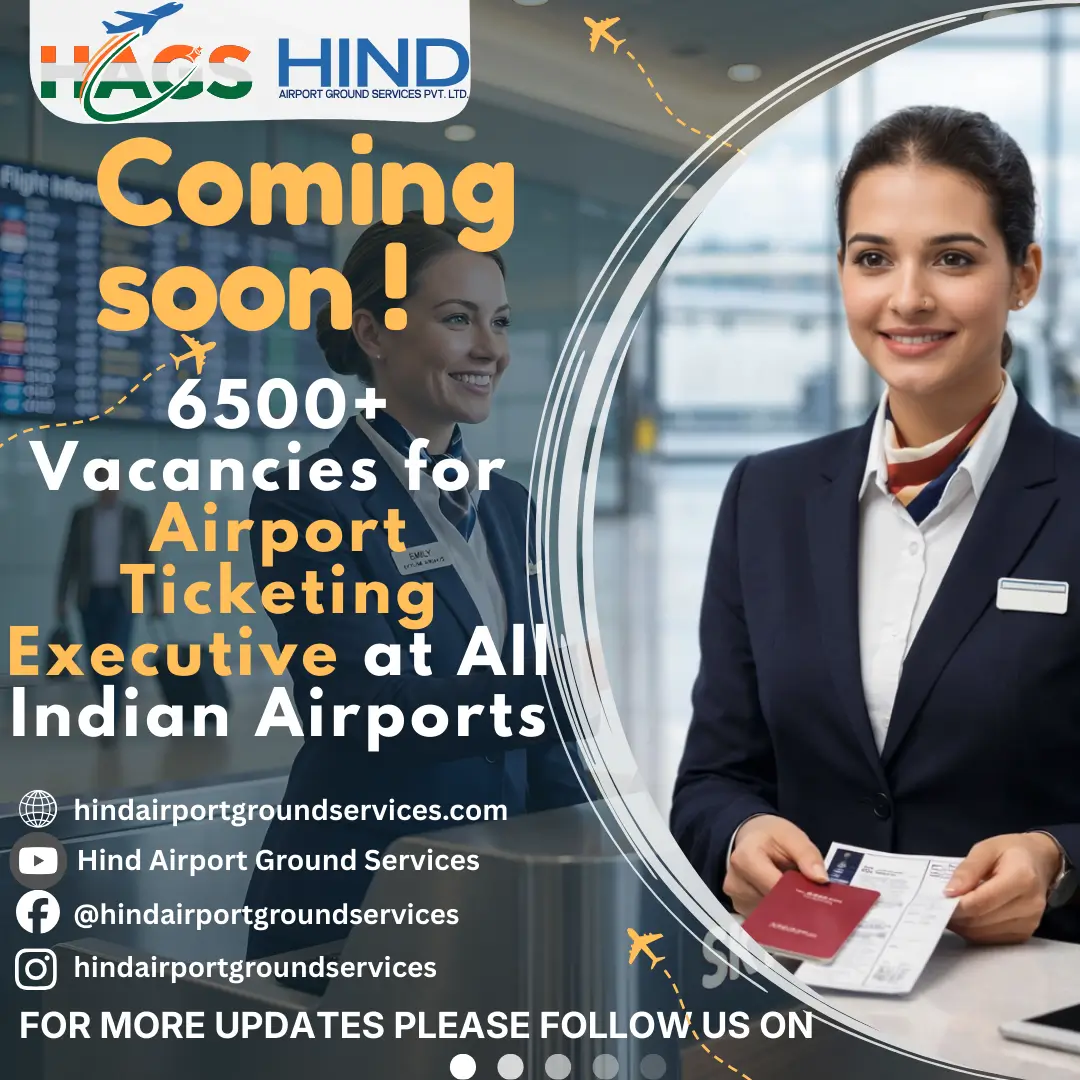 Airport Air Ticketing Executive Vacancy